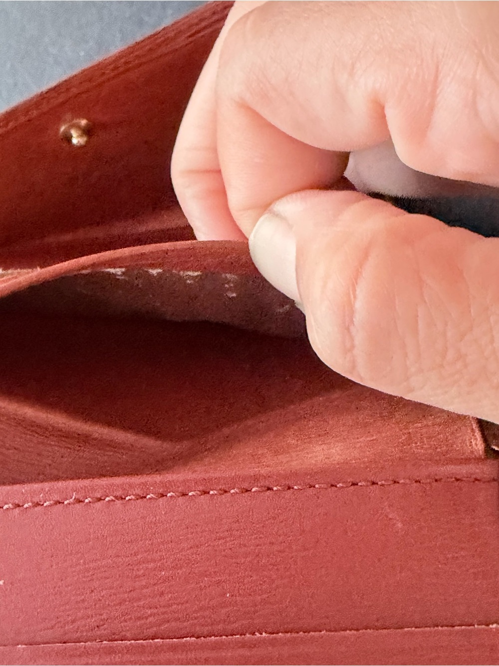 Louis Vuitton Brown Epi Leather Compact Wallet - Picture 15 of 16